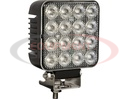 ULTRA BRIGHT 4.5 INCH LED COMBINATION FLOOD/STROBE LIGHT - SQUARE