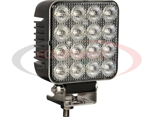 (Buyers) [1492230] ULTRA BRIGHT 4.5 INCH LED COMBINATION FLOOD/STROBE LIGHT - SQUARE