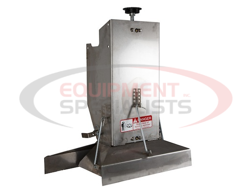 (Buyers) [1497505SS] Replacement Extended Stainless Steel Chute for SaltDogg? Spreader 1400 Series