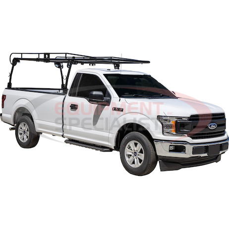 (Buyers) [1501150] 11-1/2 Foot Black Steel Truck Ladder Rack
