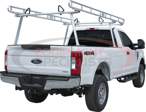 (Buyers) [1501400] Clear Anodized Aluminum Truck Ladder Rack