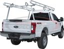 Black Powder-Coated Aluminum Truck Ladder Rack