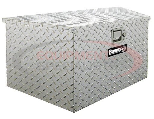 (Buyers) [1701385] 49 Inch Wide Diamond Tread Aluminum Trailer Tongue Truck Box