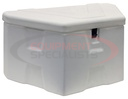 18X19X36/18 INCH WHITE POLY TRAILER TONGUE TRUCK BOX