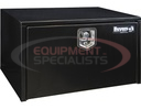 18X18X30 INCH BLACK STEEL UNDERBODY TRUCK BOX