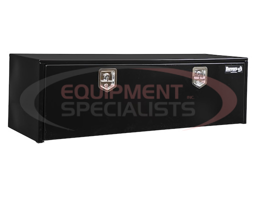 (Buyers) [1702315] 18x18x60 Inch Black Steel Underbody Truck Box