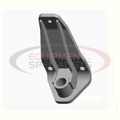 (Boss) [BAX18196-03] BOLT-ON SHOE BRKT DXT, EXTENDED [WELD, BLK]