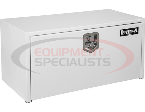 (Buyers) [1702403] 18x18x30 Inch White Steel Underbody Truck Box
