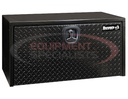 18X18X36 INCH BLACK STEEL UNDERBODY TRUCK BOX WITH ALUMINUM DOOR