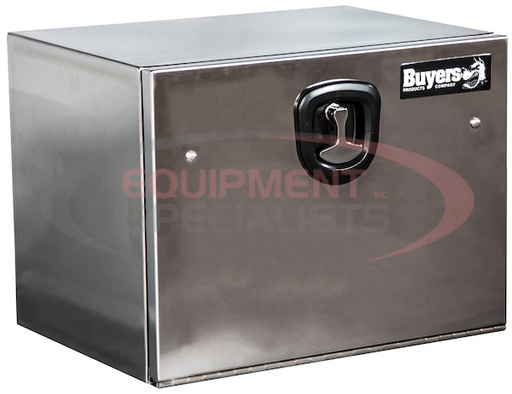 (Buyers) [1702653] 18X18X30 STAINLESS STEEL TRUCK BOX WITH STAINLESS STEEL DOOR - HIGHLY POLISHED