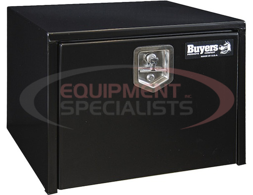 (Buyers) [1703330] 16x14x18 Inch Black Steel Underbody Truck Box