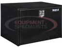 24X24X36 INCH BLACK STEEL UNDERBODY TRUCK BOX