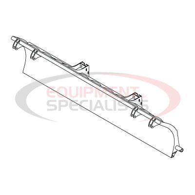 (Boss) [BXP16543] BLADE W/BASE ANGLE ASM, 16' BOXPLOW