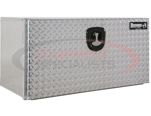 (Buyers) [1706505] 18x18x36 Pro Series Smooth Aluminum Underbody Truck Box with Diamond Tread Door
