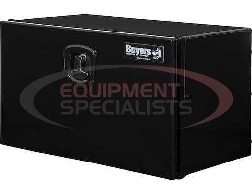 (Buyers) [1706963] 18x18x30 Inch Black Pro Series Smooth Aluminum Underbody Truck Box