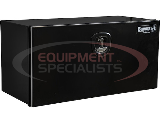 (Buyers) [1706985] 18x24x48 Inch Black Pro Series Smooth Aluminum Underbody Truck Box