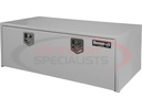 18X24X48 INCH WHITE STEEL UNDERBODY TRUCK BOX