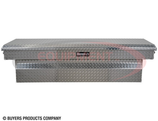 (Buyers) [1709430] 13x20x63 Inch Diamond Tread Aluminum Crossover Truck Tool Box