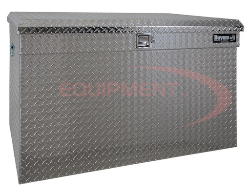 (Buyers) [1712110] 24(H) x 24(D) x 49(W) Inch Diamond Tread Aluminum All-Purpose Jumbo Chest