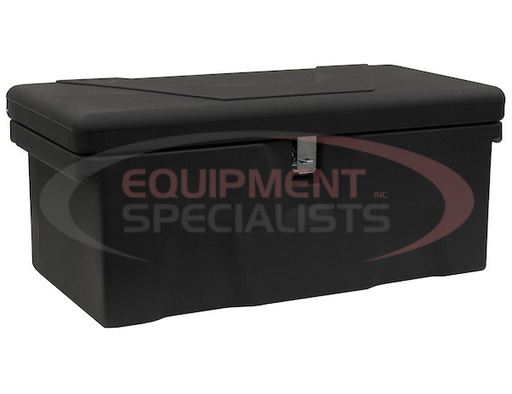(Buyers) [1712230] 13.5x15/9.25x32/29.5 Inch Black Poly Multipurpose Chest