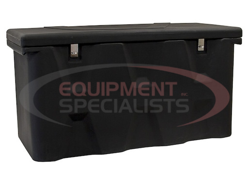 (Buyers) [1712255] 26X23/21X51/47.25 INCH BLACK POLY MULTIPURPOSE CHEST