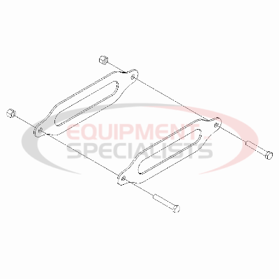 (Boss) [BXP16660] WEAR PLT KIT, WING, BXP