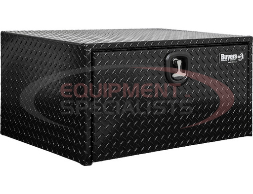 (Buyers) [1725101] 18x18x18 Inch Black Diamond Tread Aluminum Underbody Truck Box