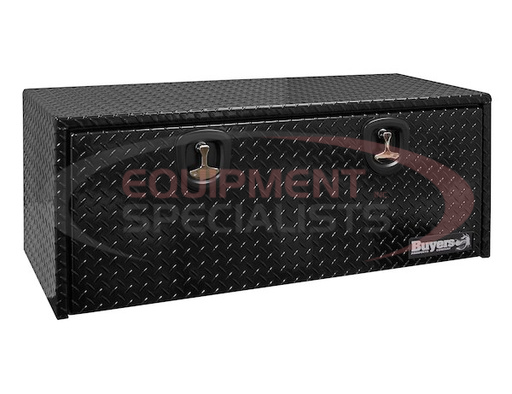 (Buyers) [1725110] 18x18x48 Inch Black Diamond Tread Aluminum Underbody Truck Box