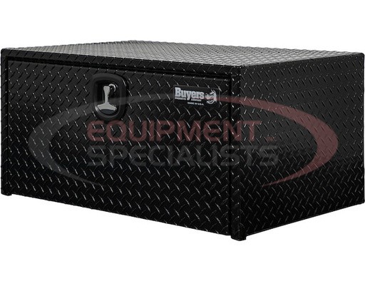 (Buyers) [1725119] 18x24x36 Inch Black Diamond Tread Aluminum Underbody Truck Box