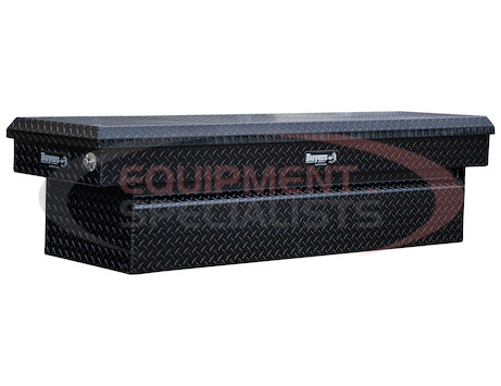 (Buyers) [1729305] 18X20X71 INCH BLACK DIAMOND TREAD ALUMINUM CROSSOVER TRUCK BOX - LOWER HALF 11X20X60