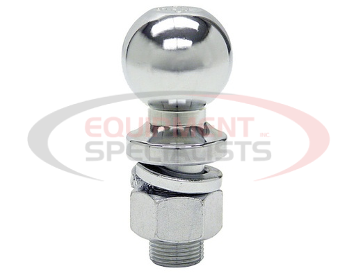 (Buyers) [1802005] 2 Inch Chrome Hitch Ball With 1 Inch Shank