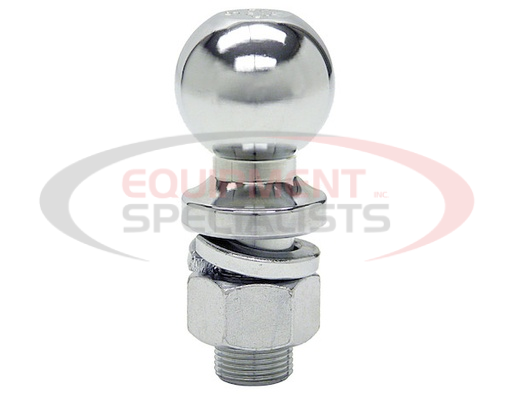 (Buyers) [1802015] 1-7/8 INCH CHROME HITCH BALL WITH 3/4 INCH SHANK DIAMETER X 2-1/8 INCH LONG