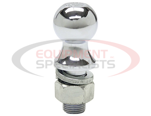 (Buyers) [1802020] 1-7/8 INCH CHROME HITCH BALL WITH 1 INCH SHANK DIAMETER X 2-1/8 INCH LONG