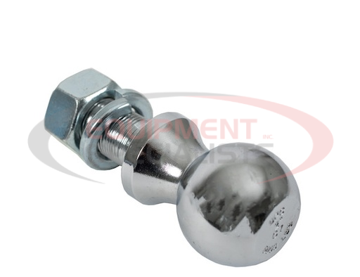 (Buyers) [1802134] 2 Inch Bulk Chrome Hitch Balls With 1 Inch Shank Diameter x 2-1/8 Long