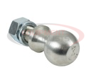 2 INCH BULK ZINC HITCH BALLS WITH 1 INCH SHANK DIAMETER X 2-1/8 LONG