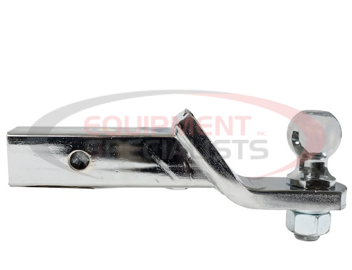 (Buyers) [1803306] 2 Inch Chrome Ball Mount Kit With 2 Inch Shank And 2 Inch Drop-Cotter Pin Hitch