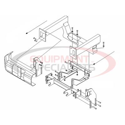 (Boss) [LTA09825] UC/RT3, HTX/SPORT, DODGE 1500, 06-08