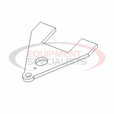 (Boss) [CHA01015] BOTTOM PLATE, CENTER HINGE RT3 V-BLADE