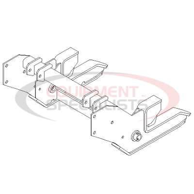 (Boss) [CPA04340-03] COUPLER ASM RTII, 95NEWER [WELD] [BLACK]