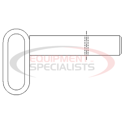 (Boss) [CPA07639] PIN ASM, SPRING, COUPLER, 10'V-PLOW