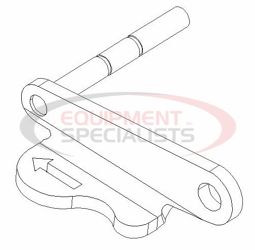 (Boss) [CPA07956] LEVER ASM, PIN RELEASE, LH, 10'SH2, 2002+
