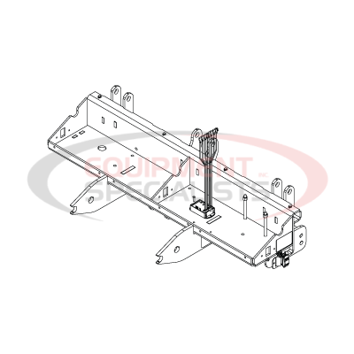 (Boss) [CPA20055-03] COUPLER, WELDMENT, DRAG PRO [BLACK]