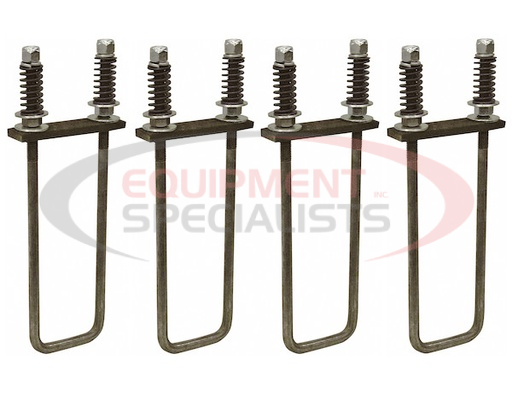 (Buyers) [3008086] Universal Spring Cushion Mounting Kit For B-Pack Truck Boxes