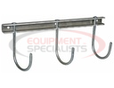 Triple J-Hook Hanger With Aluminum Mounting Angle