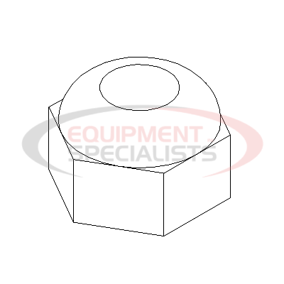 (Boss) [HDW01725] NUT, 1/4-20, NYL INS, YZN