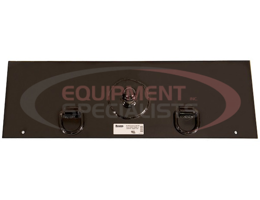 (Buyers) [3014981] 42 x 13-1/2 Inch Gooseneck Hitch Plate With 2-5/16 Inch Ball And Two D-Rings