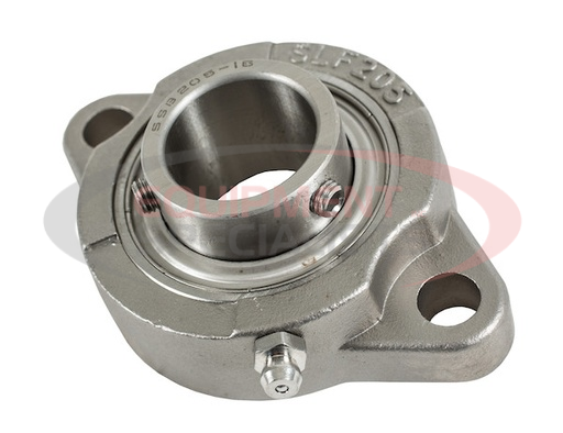 (Buyers) [3018919] Replacement 2-Hole 1 Inch Flanged Stainless Steel Auger Bearing for SaltDogg? SHPE Series Spreaders