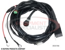 WIRE HARNESS WITH SWITCH FOR 1492160, 1492170, AND 1492180 SERIES LIGHT BARS - DT CONNECTION