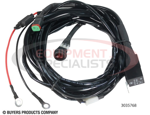 (Buyers) [3035768] WIRE HARNESS WITH SWITCH FOR 1492160, 1492170, AND 1492180 SERIES LIGHT BARS - DT CONNECTION