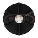 REPLACEMENT 18 INCH ELECTRIC POLY SPINNER DISK ASSEMBLY FOR SALTDOGG® SPREADERS